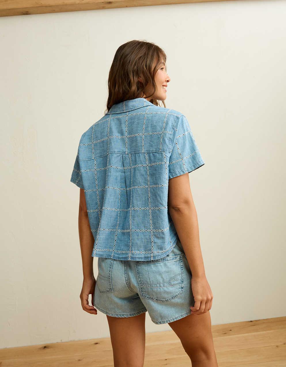 AE Embroidered Cabana Shirt