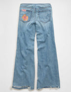 AE Super Low-Rise Baggy Flare Jean