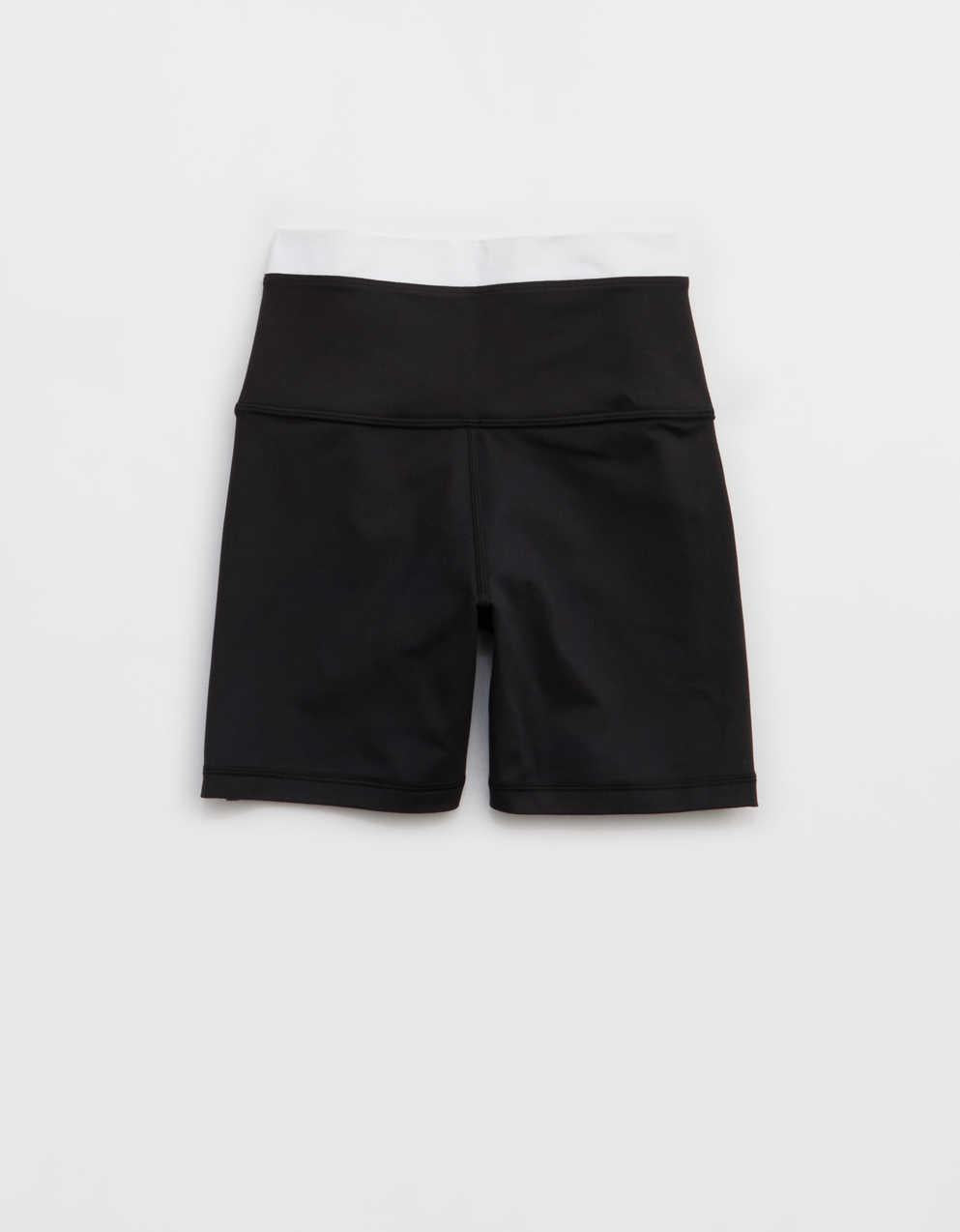 OFFLINE By Aerie The Hugger High Waisted 5" Colorblock Bike Short