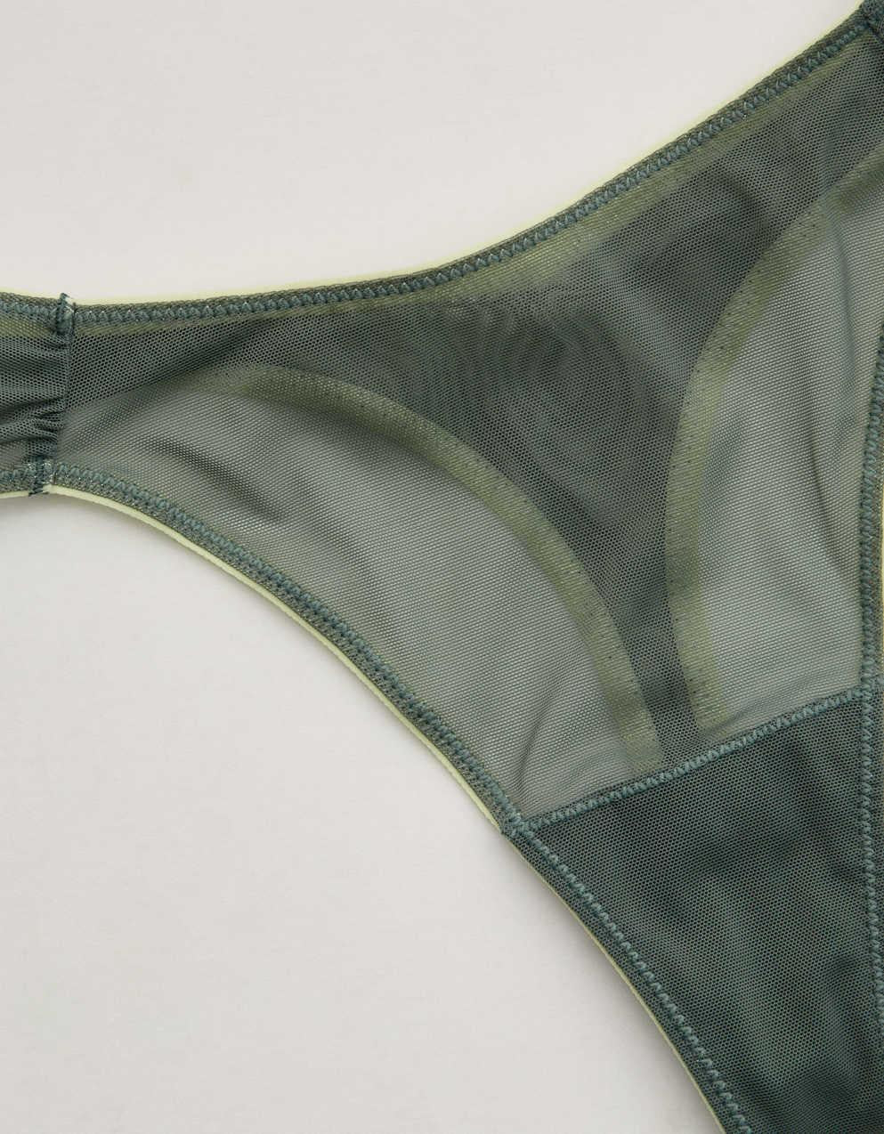 Show Off Mesh Thong Underwear