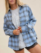 Aerie Anytime Fave Flannel Button Down Shirt