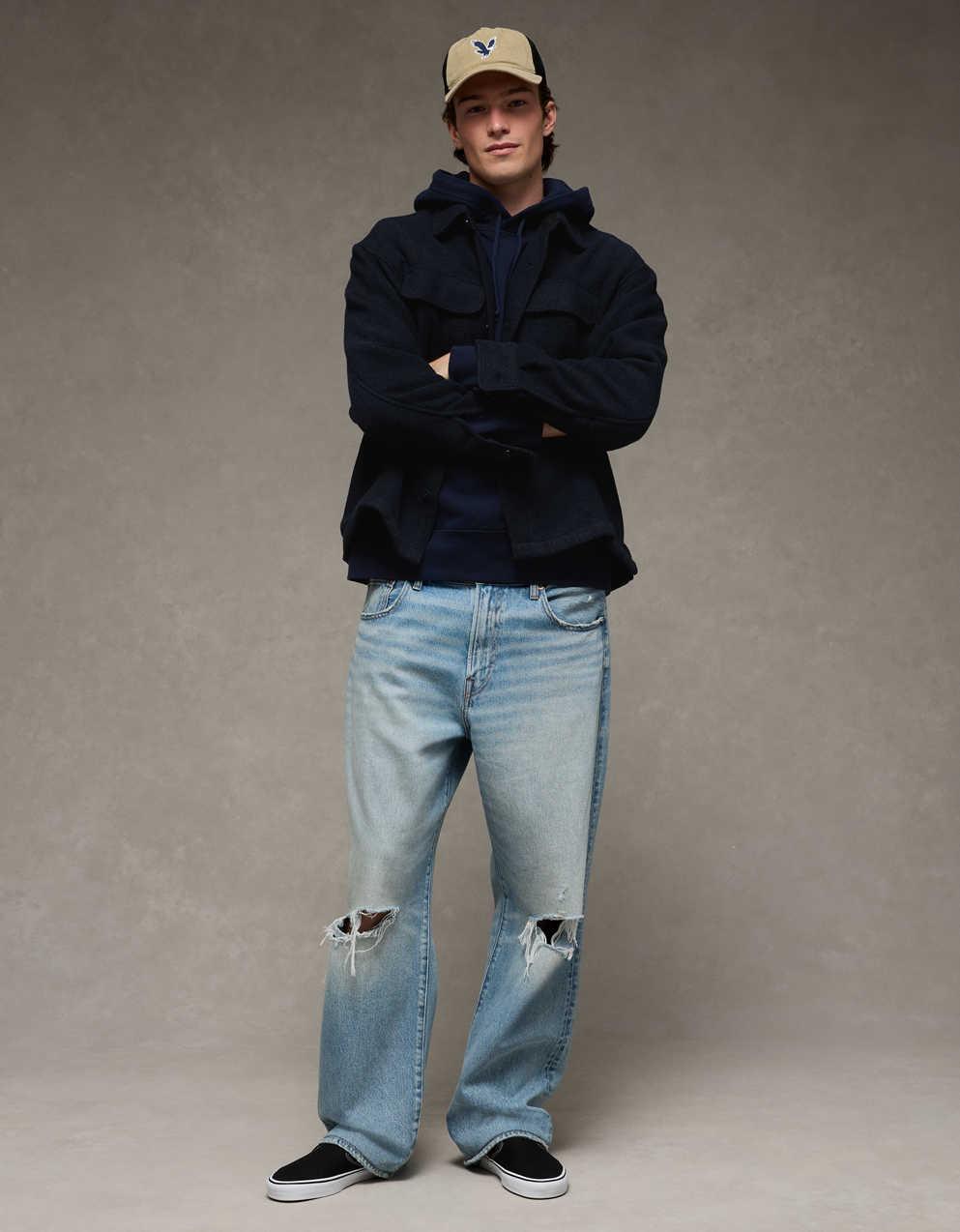 AE Textured Overshirt