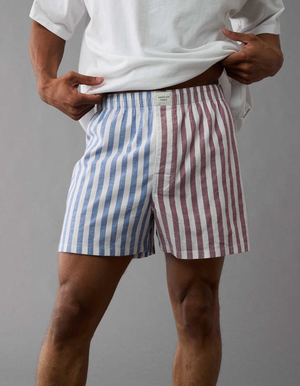 AEO Men's Striped Stretch Boxer Short