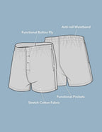 AEO Men's Stretch Boxer Short