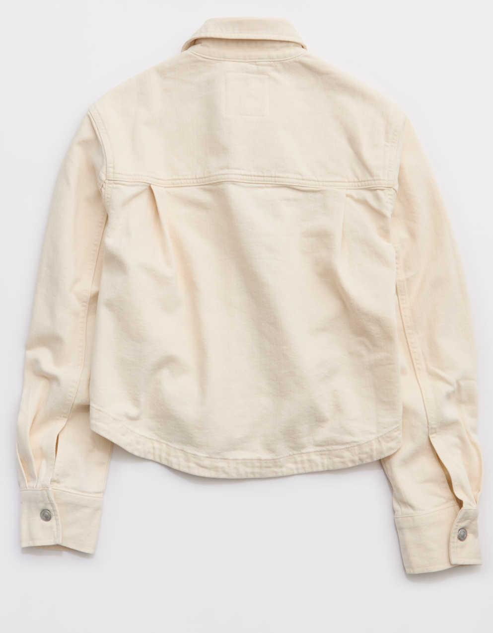 Aerie Cropped Buttondown Shirt
