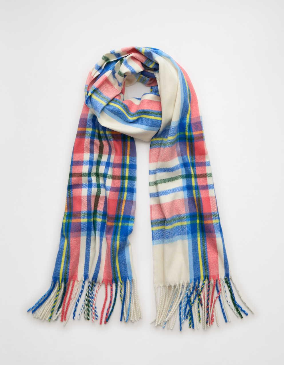 AE Tartan Plaid Scarf