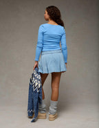 AE Long Sleeve Square Neck T-Shirt