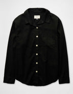 AE Oversized Linen-Blend Button-Up Shirt