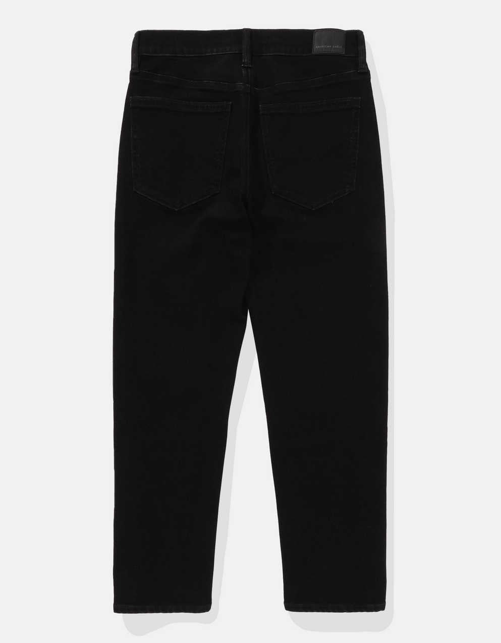 AE Stretch Super High-Waisted Ankle Straight Jean