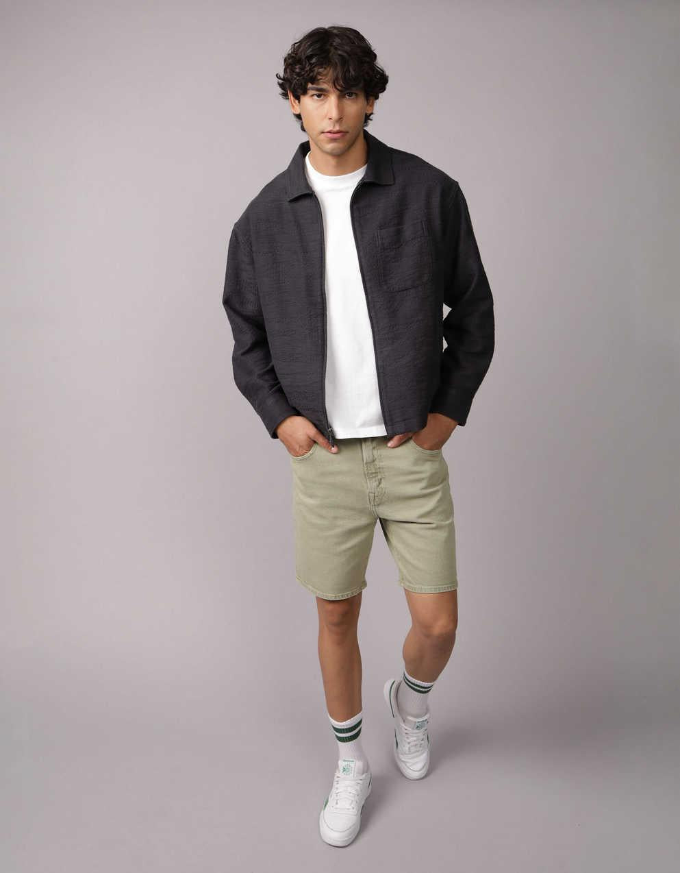 AE Textured Shacket