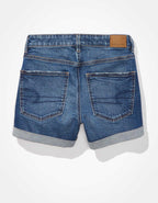 AE Stretch Denim Mom Shorts