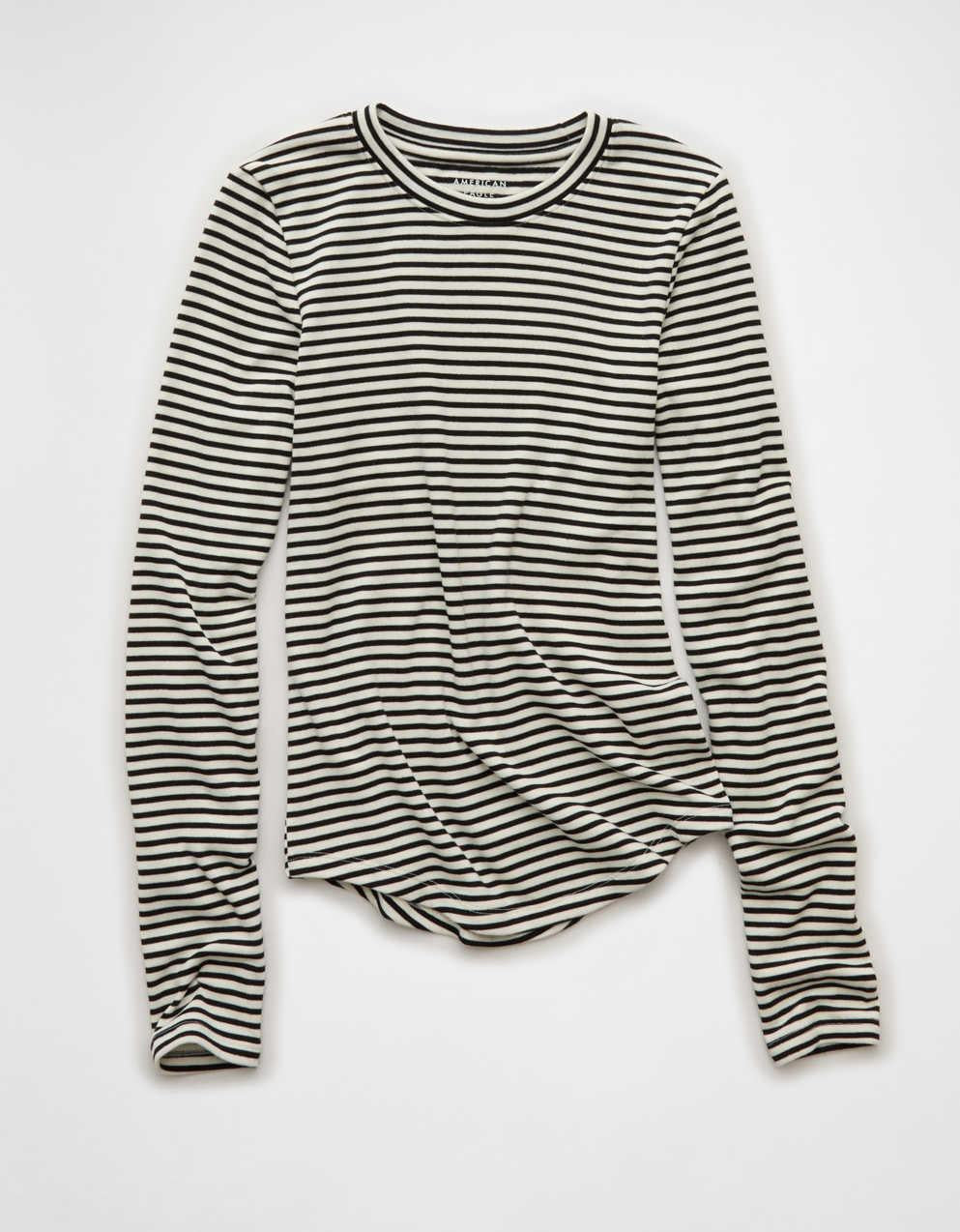 AE Long Sleeve Cozy Crew Neck T-Shirt