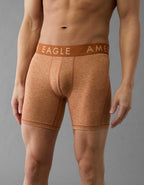 AEO Men's Space Dye 6" Flex Boxer Brief