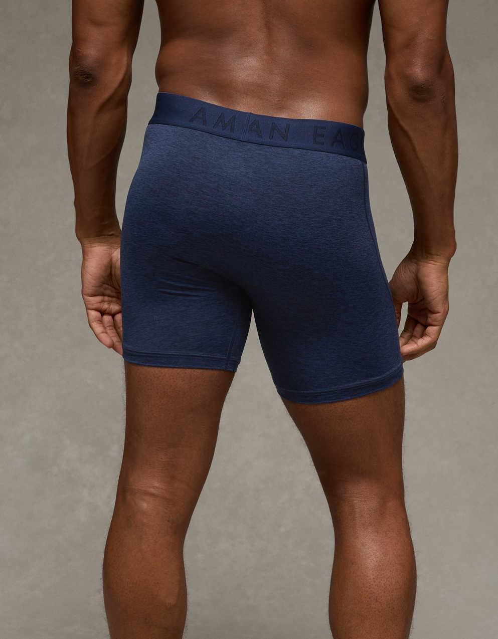 AEO Men's Space Dye 6" Flex Boxer Brief