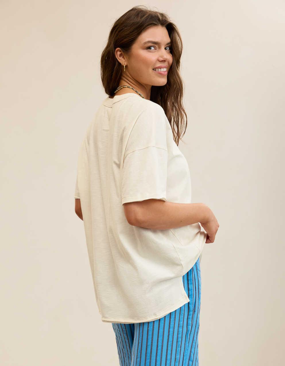 Aerie Oversized Crew Boyfriend T-Shirt