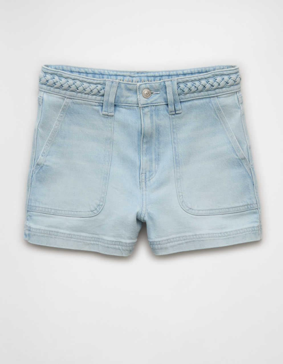 AE Stretch Denim Mom Short