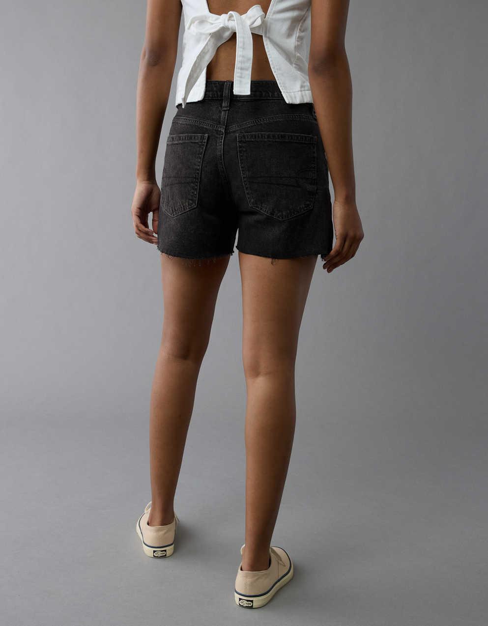 AE Stretch Low-Rise Ex-Boyfriend Denim Short