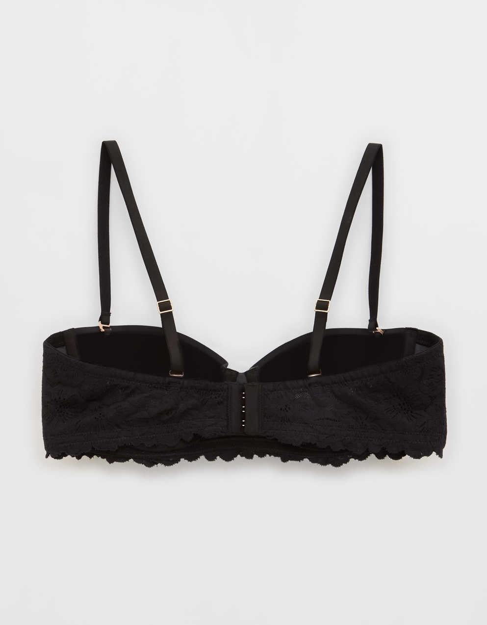 Show Off Rosey Lace Strapless Push Up Bra