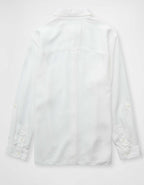 AE Bestie Long-Sleeve Button-Up Shirt