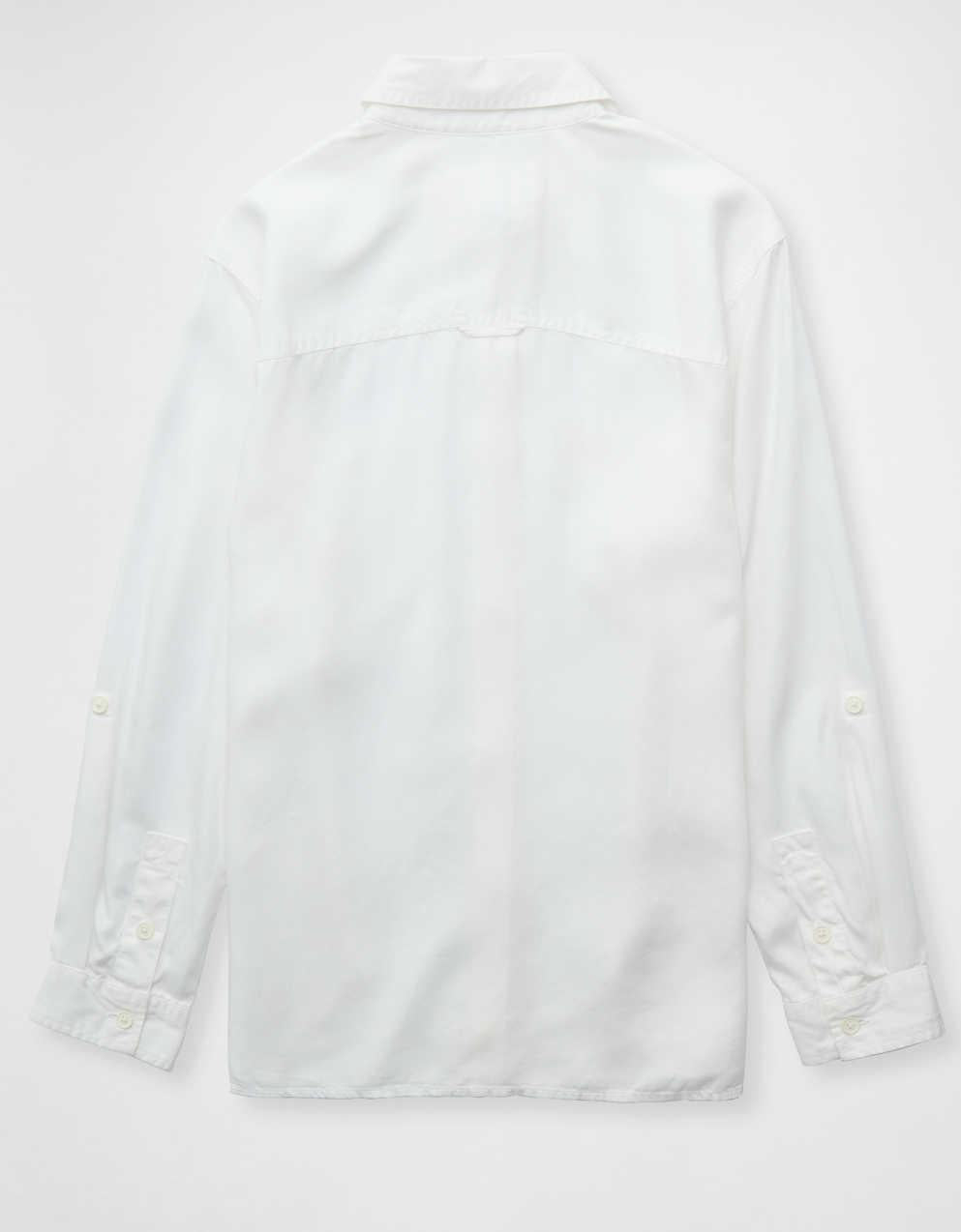 AE Bestie Long-Sleeve Button-Up Shirt