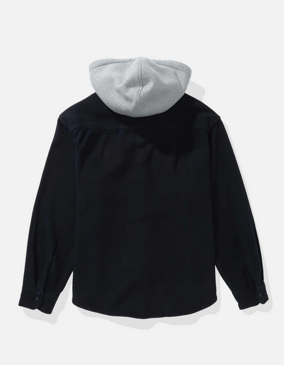 AE Relaxed Fit Hoodie Flannel