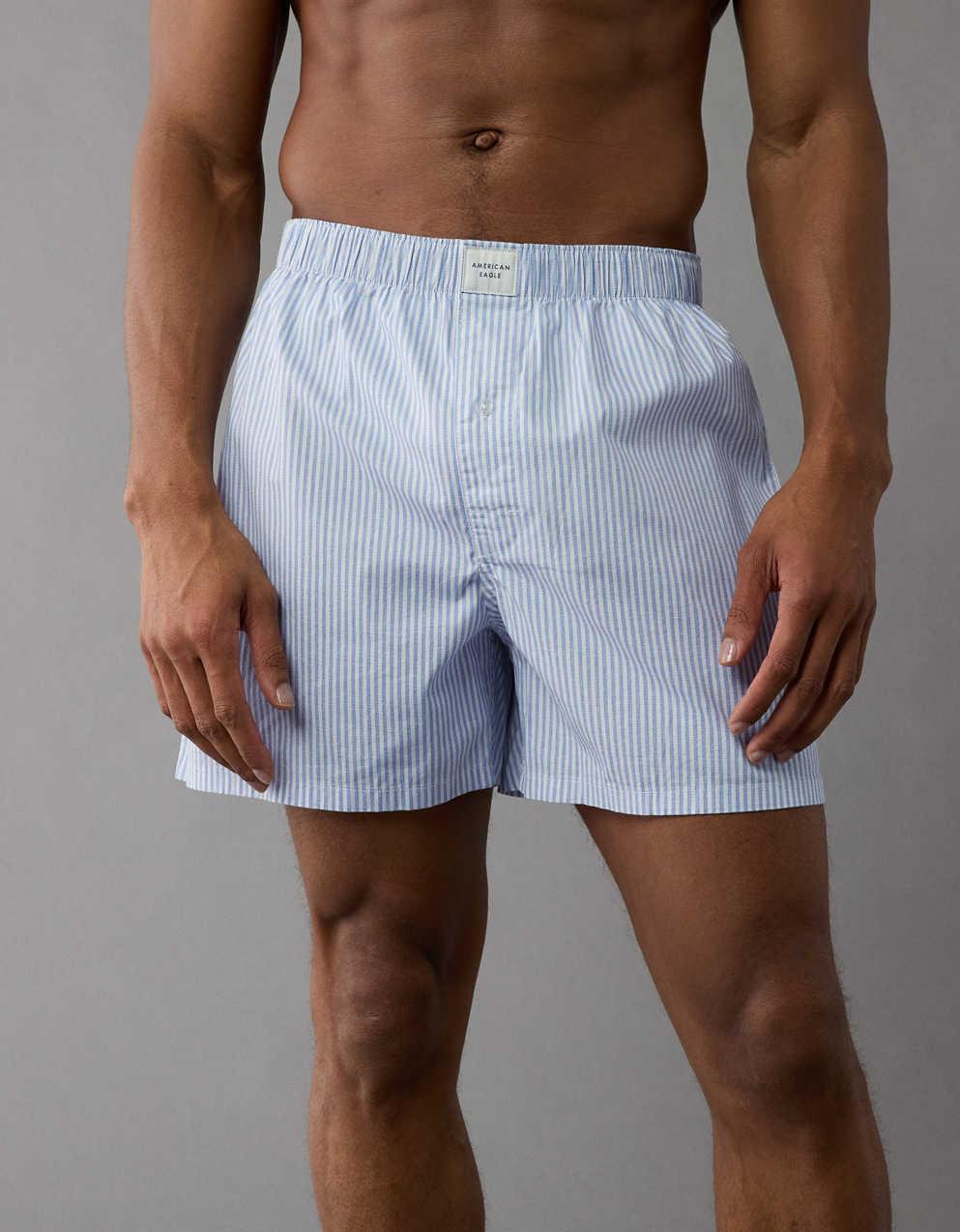 AEO Men's Striped Stretch Boxer Short