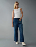 AE Stretch High-Waisted Stovepipe Jean