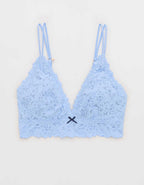 Show Off Rosey Lace Padded Plunge Bralette
