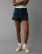 AE Strigid Super High-Waisted Relaxed Denim Short