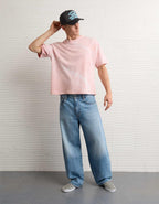 AE Boxy Fit Sueded Jersey T-Shirt