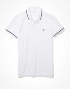 AE Slim Fit Tipped Pique Polo Shirt