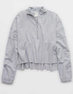 OFFLINE By Aerie OTT Seamed Quarter Zip Sweatshirt