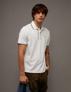 AE Logo Standard Fit Pique Polo Shirt
