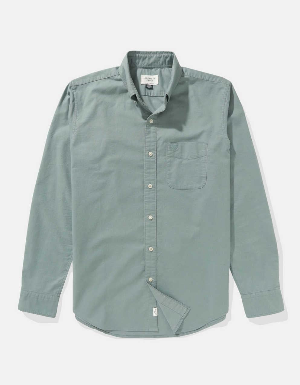 AE Slim Fit Flex Oxford Button-Up Shirt