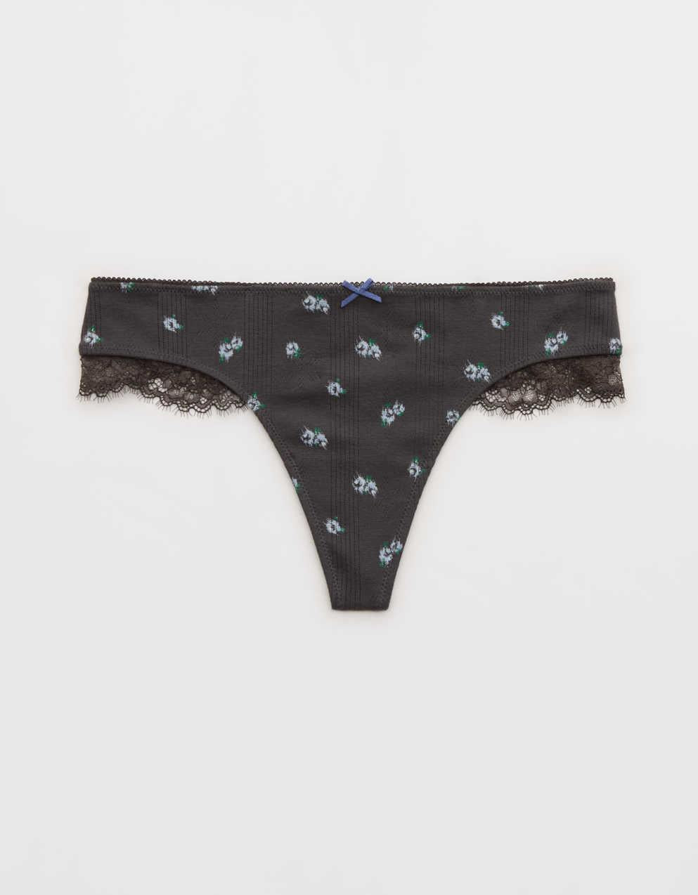 Superchill Pointelle Thong Underwear