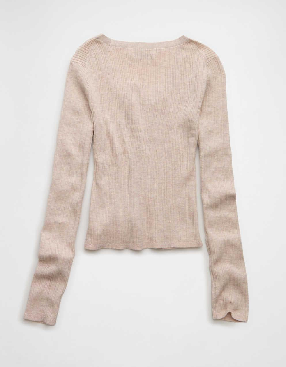 AE Lace-Up Sweater