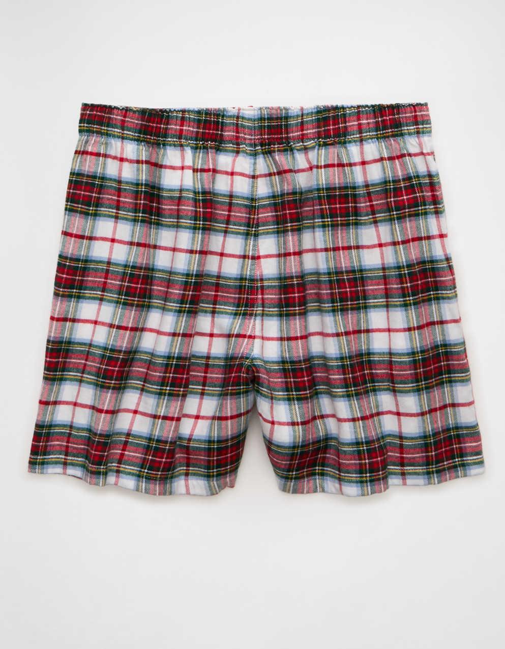 AEO Plaid Pocket Boxer Short