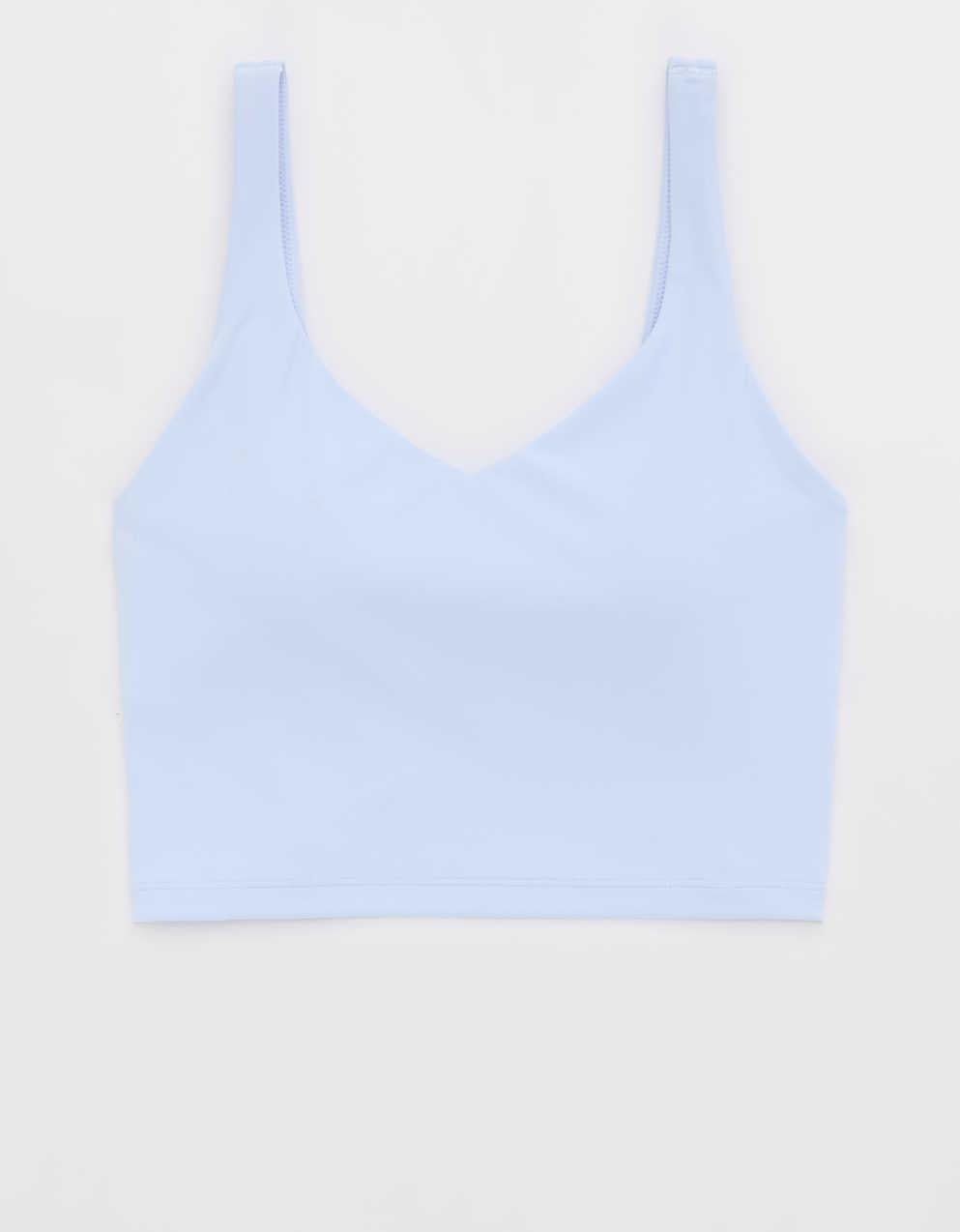 OFFLINE By Aerie Real Me Low Key Longline Sports Bra