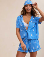 OVERSLEPT by Aerie Real Soft® Short Sleeve Pajama Shirt