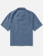 AE Poolside Linen-Blend Button-Up Shirt