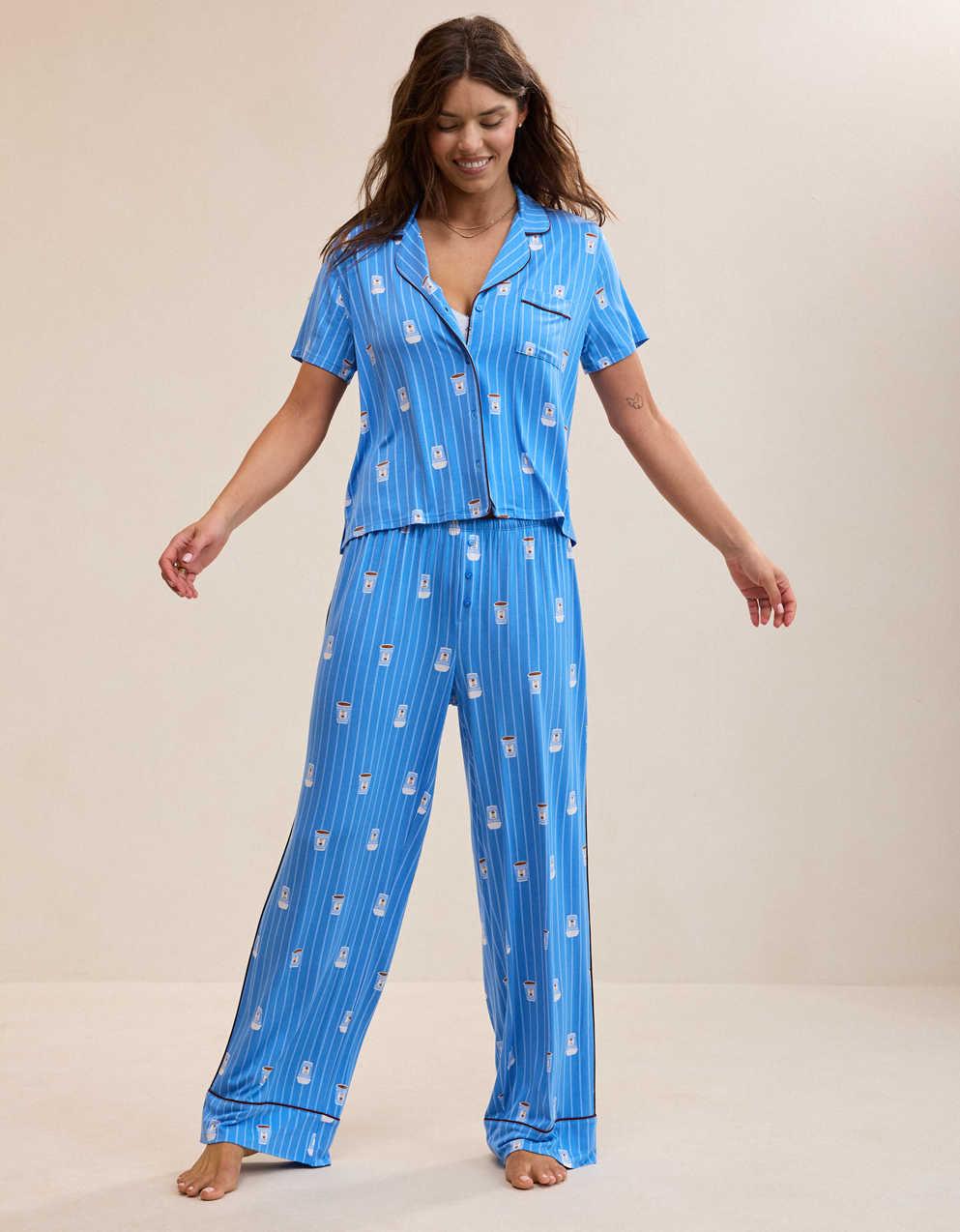 Aerie Real Soft® Piping PJ Pant