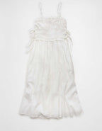 AE Corded Smocking Midi Dress