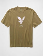AE Standard Fit Lightweight Logo Graphic T-Shirt