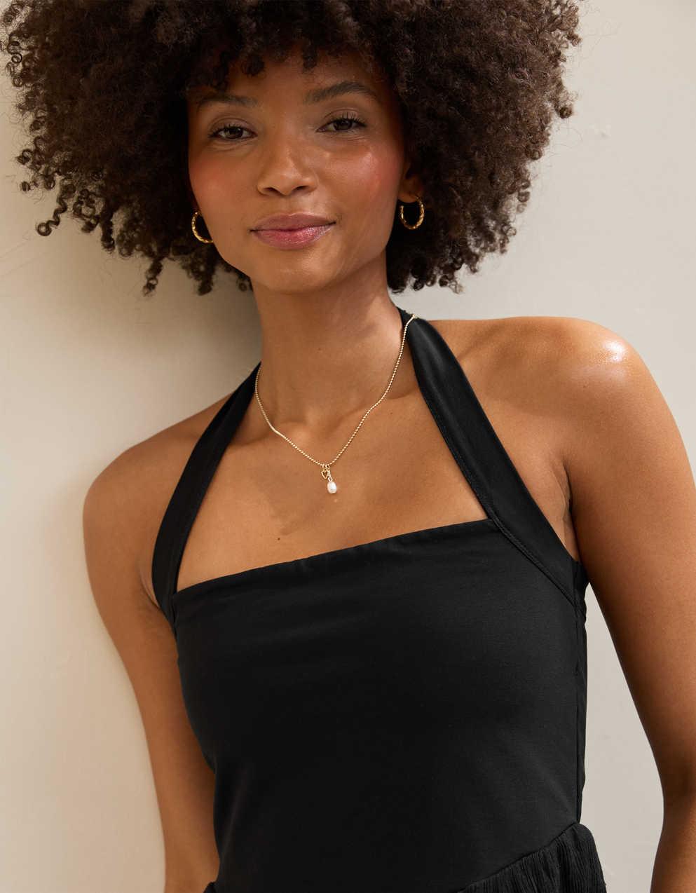Aerie At The Barre Halter Dress