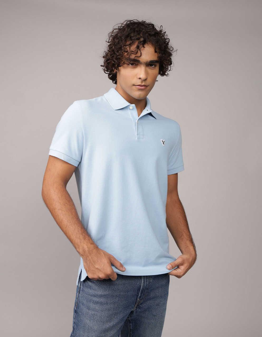 AE Slim Fit Flex Pique Polo Shirt