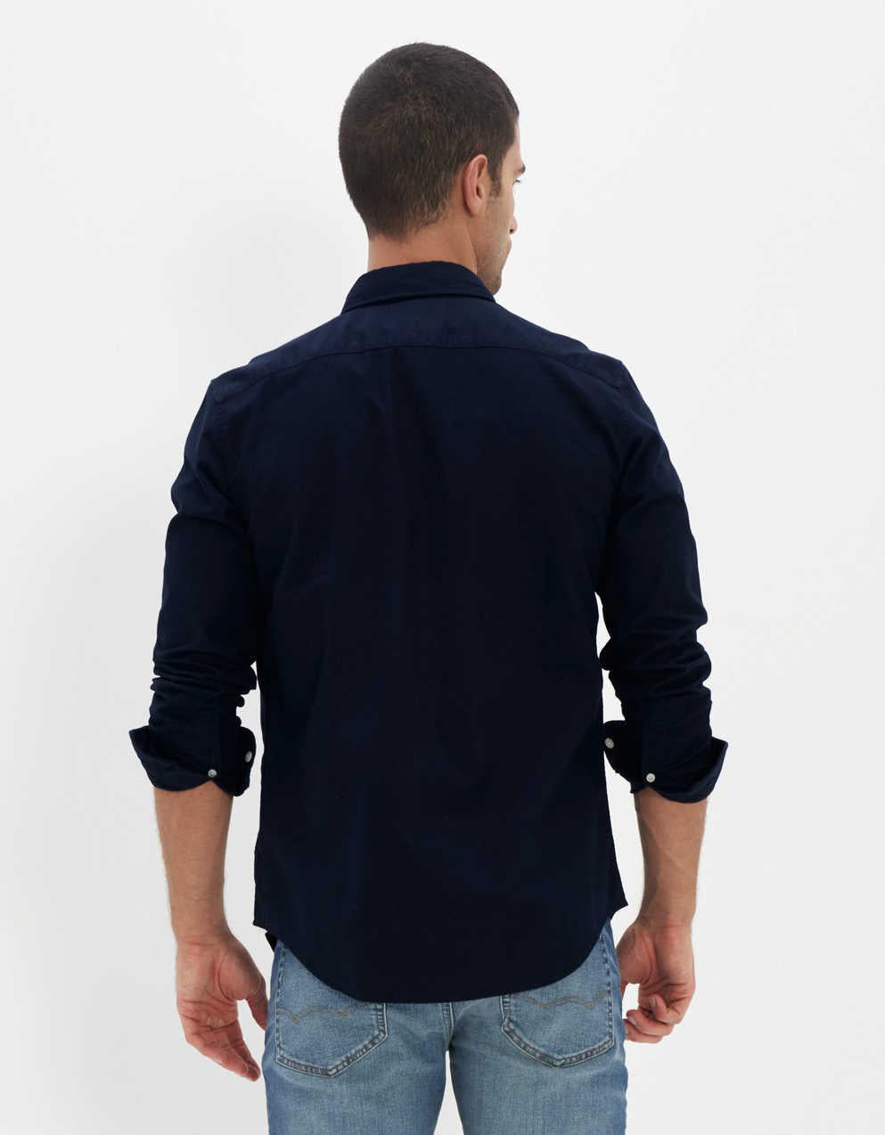 AE Slim Fit Flex Oxford Button-Up Shirt