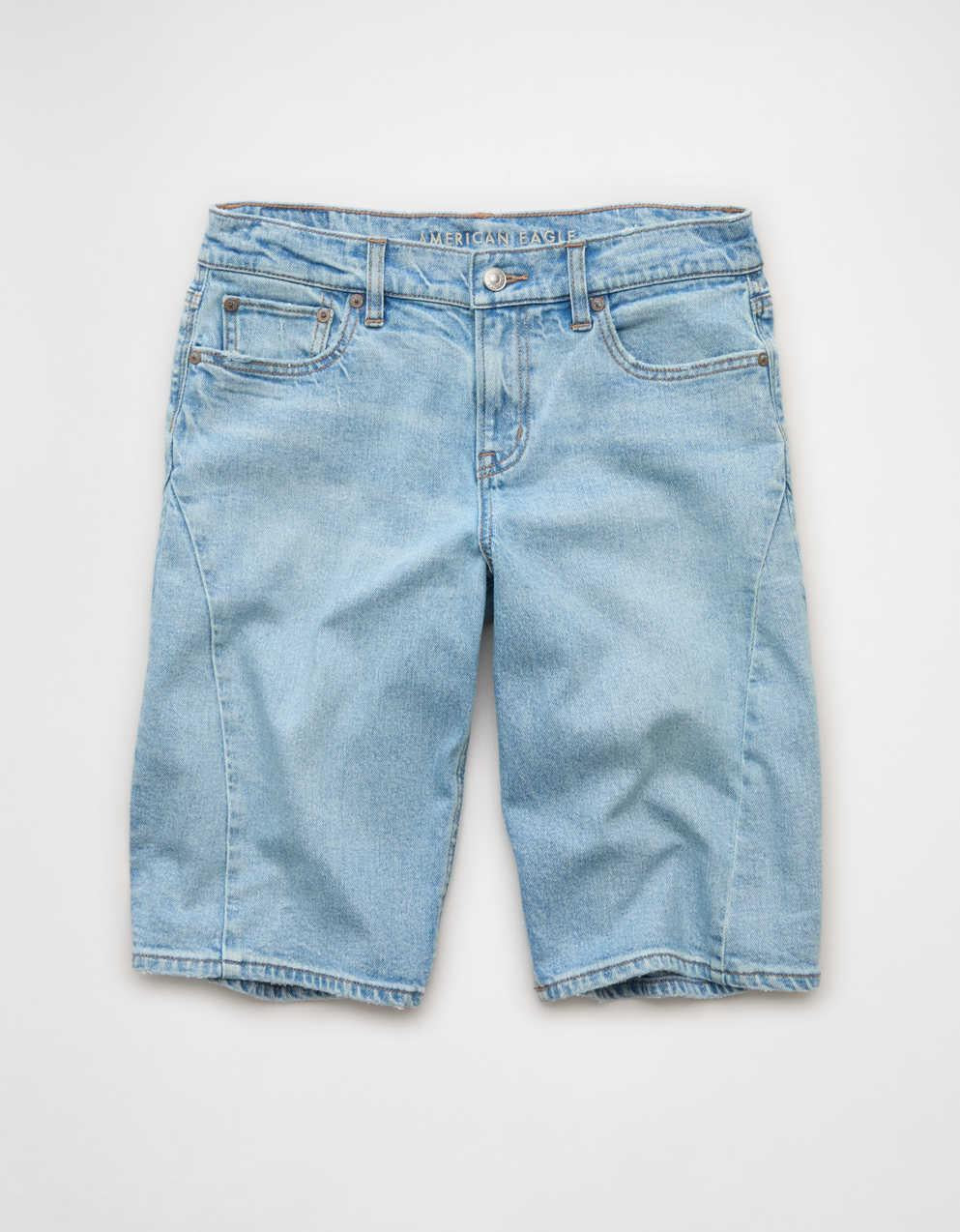 AE 13" Dreamy Drape Stretch Denim Barrel Short