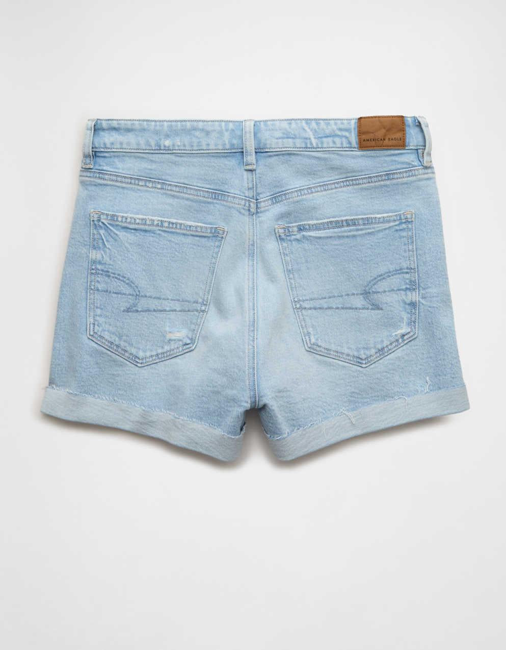 AE Strigid Super High-Waisted Mom Short