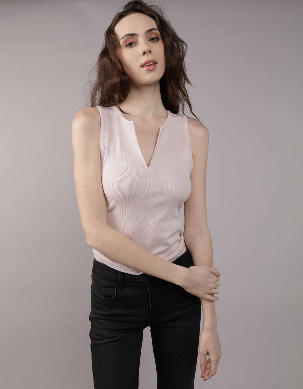 AE Notch Neck Tank Top