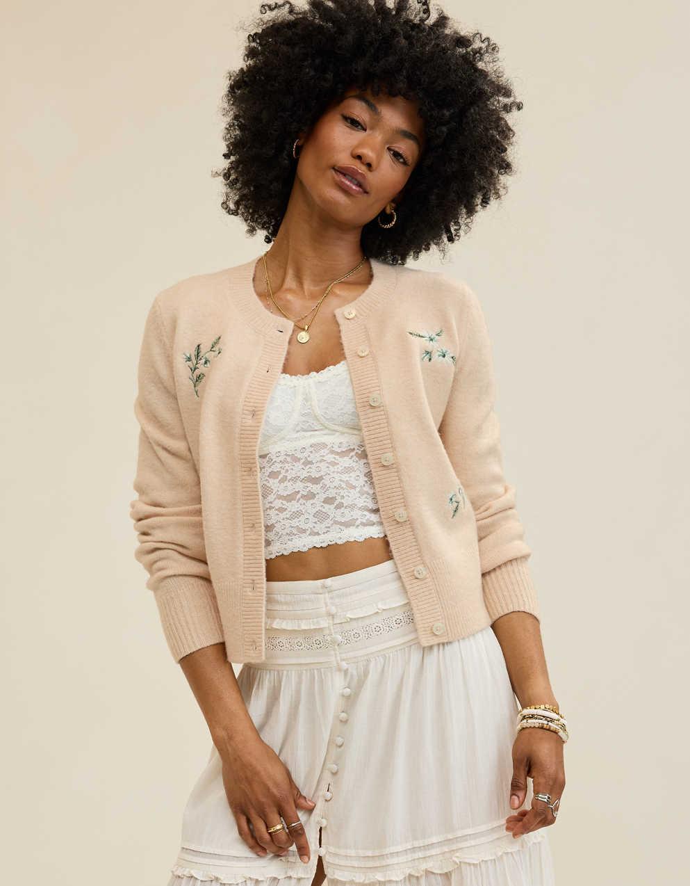 Aerie Softest Classic Cardigan